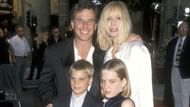 Jonathan D. Krane, Sally Kellerman, Jack Krane, Hannah Krane (Image via Ron Galella/Getty)